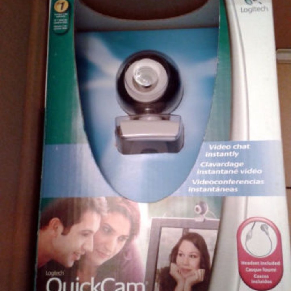 Logitech Webcam Open Box but not used